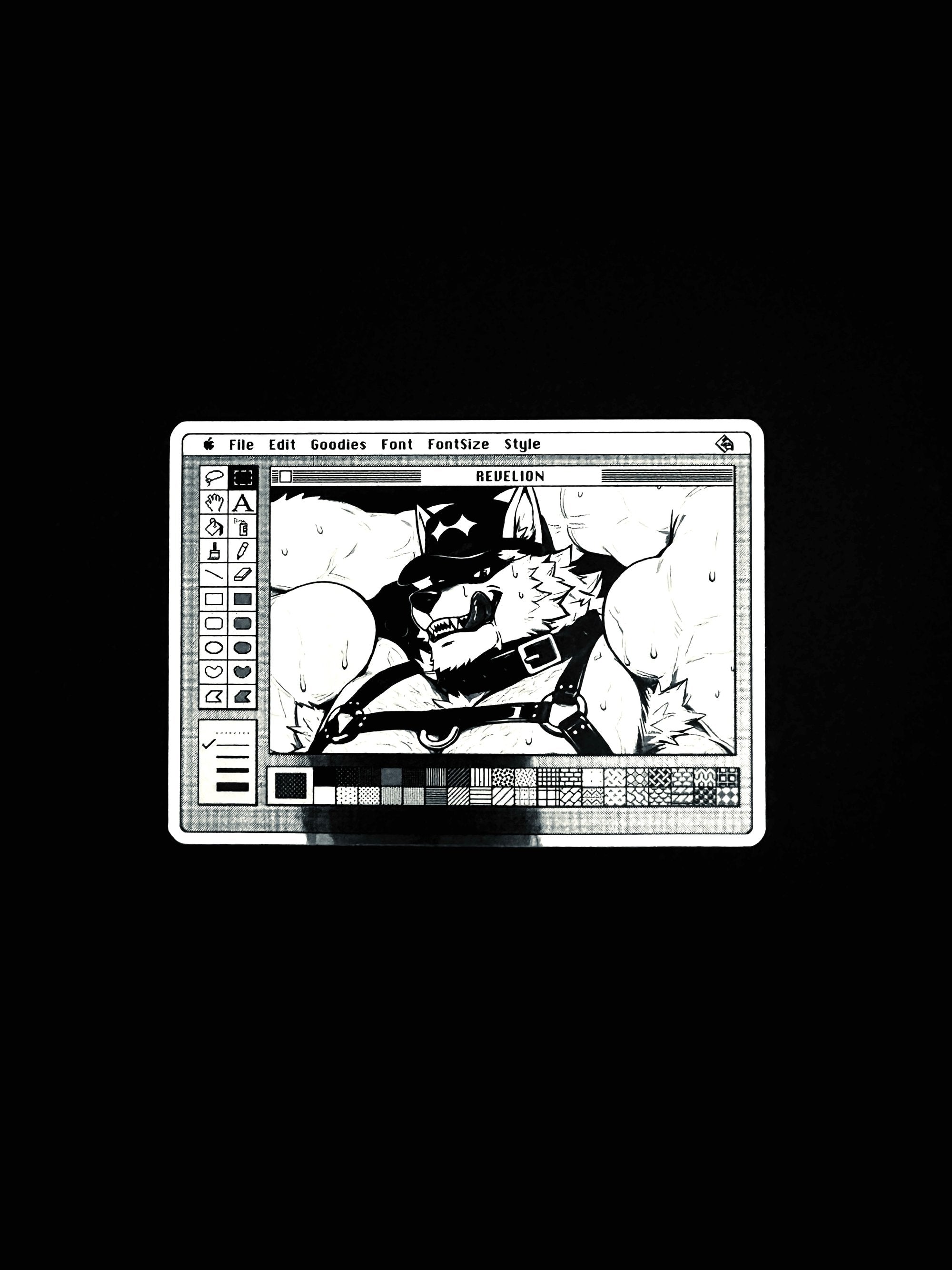WolfPaint Sticker