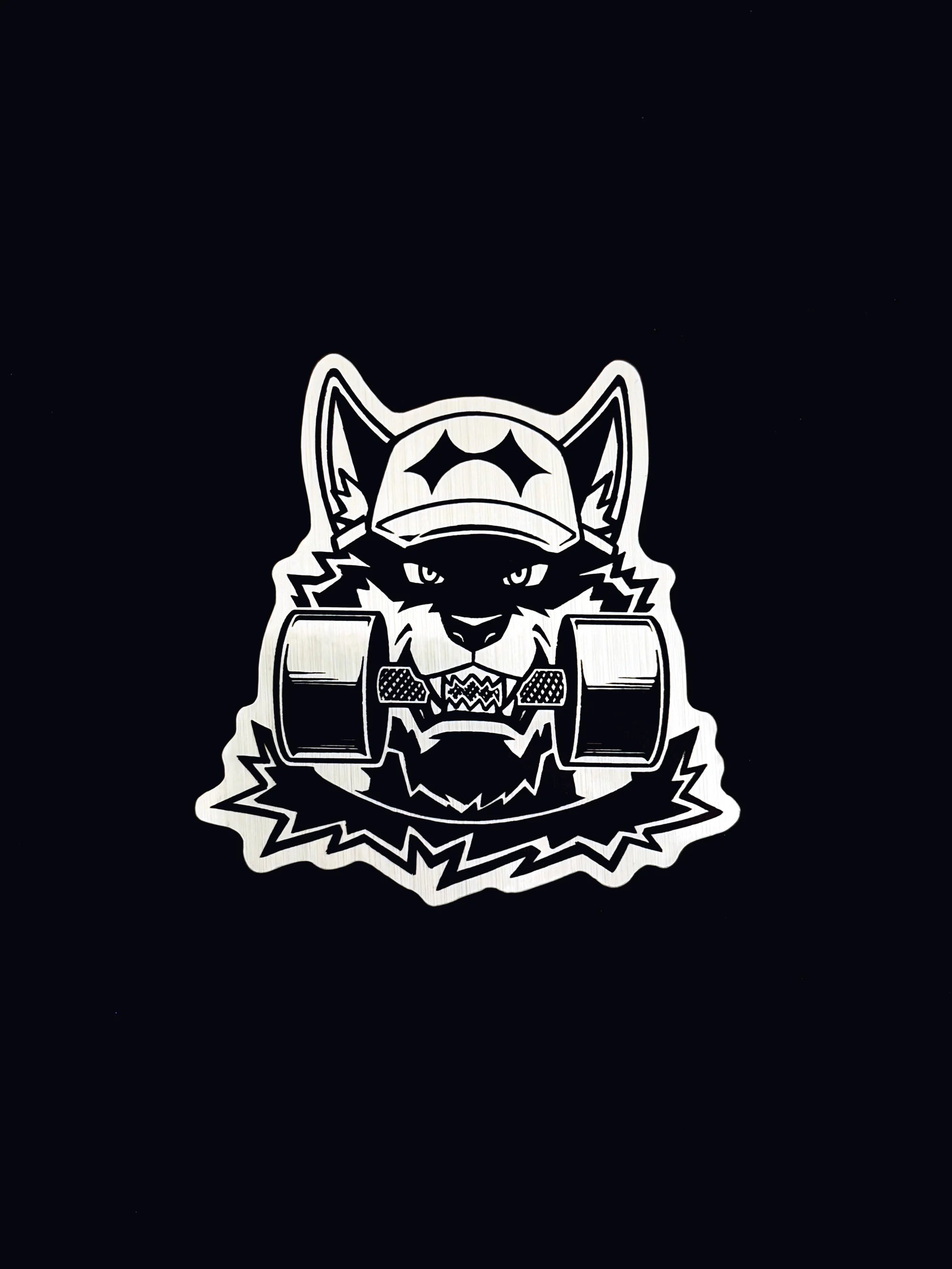 Dumbbell Royce Sticker