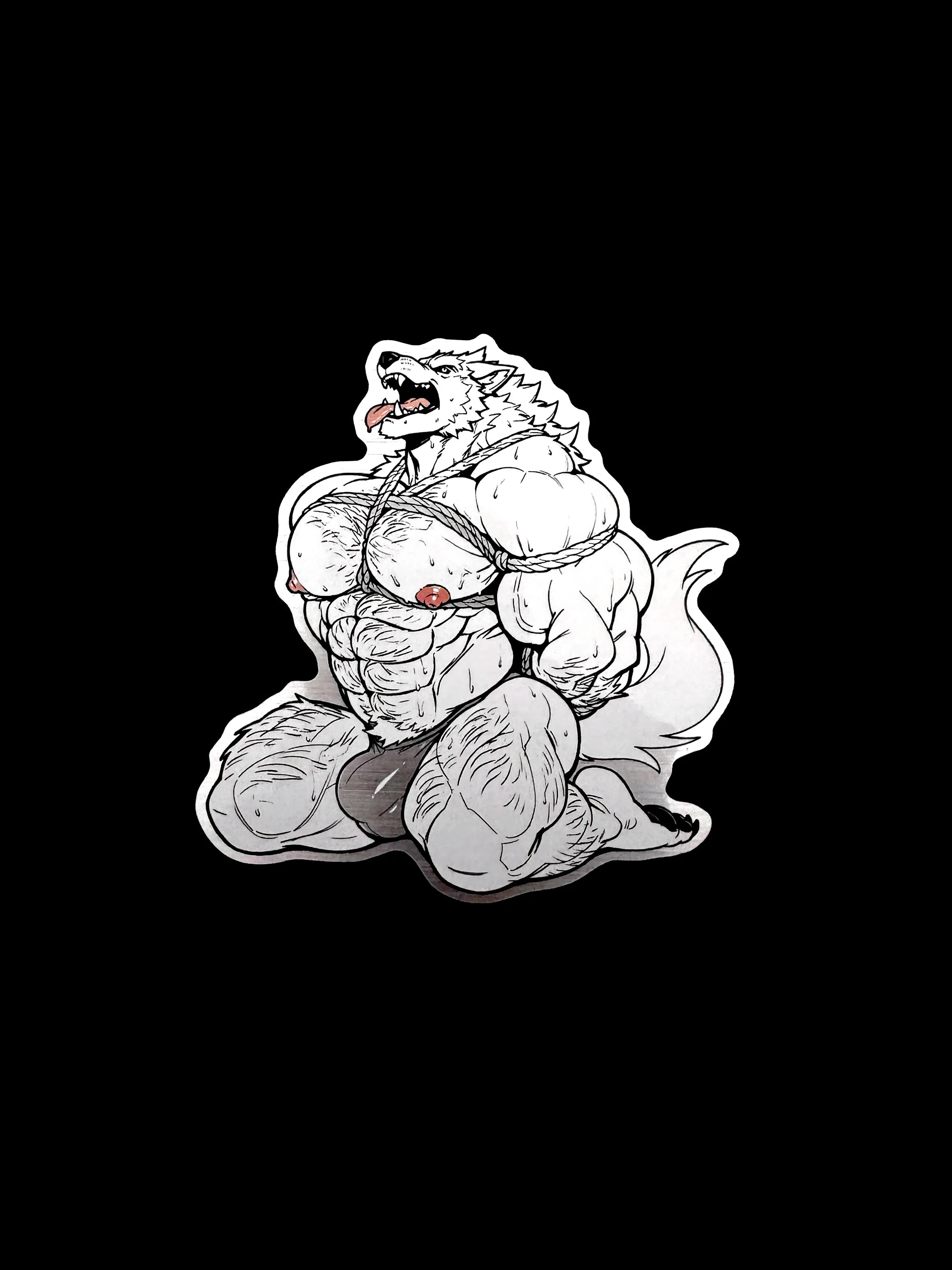 Bound Werewolf Sticker
