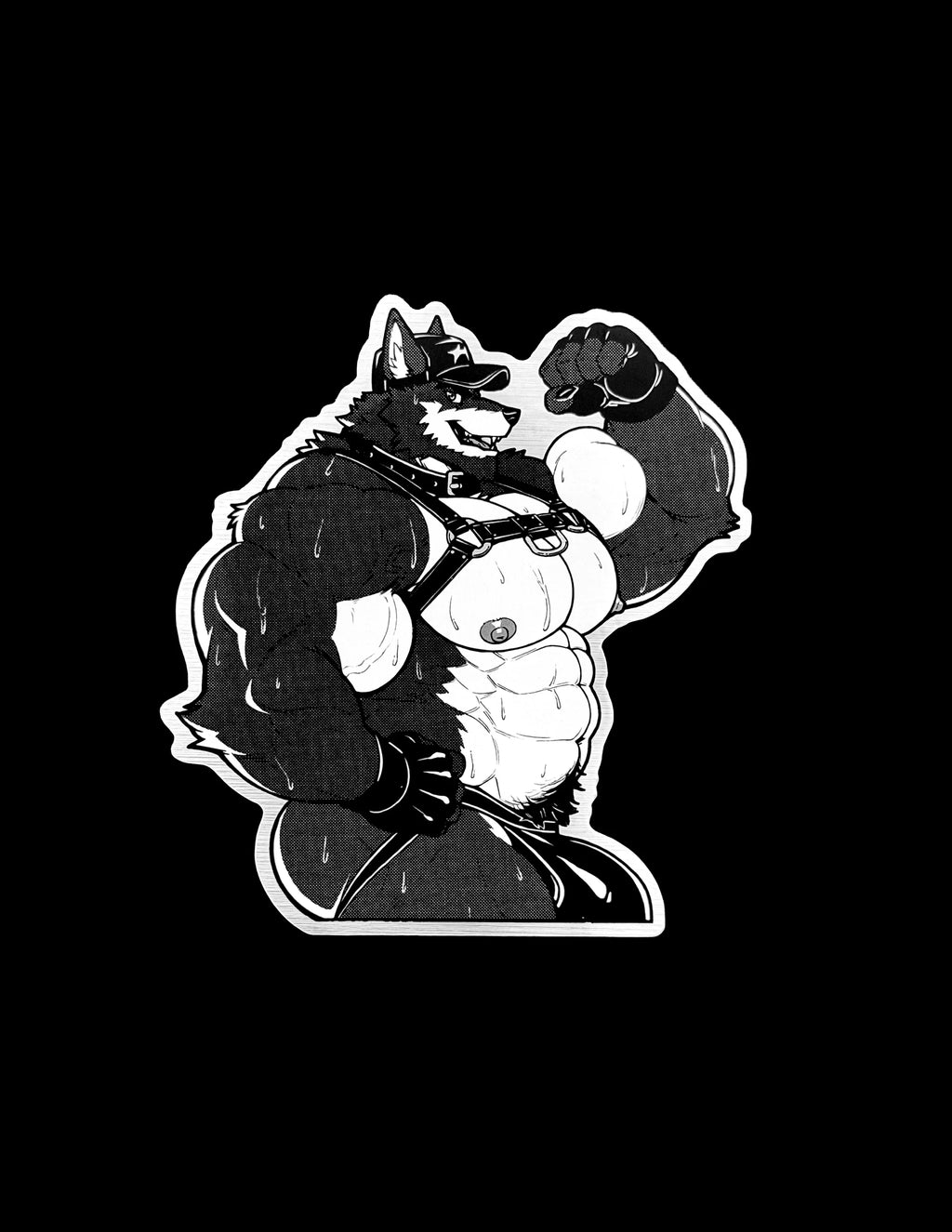 Remus Side Bicep Flex Sticker