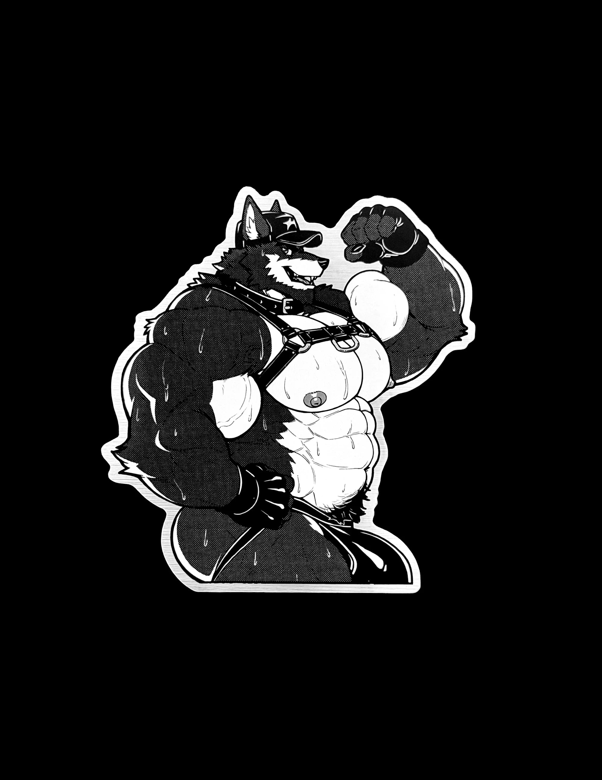 Remus Side Bicep Flex Sticker