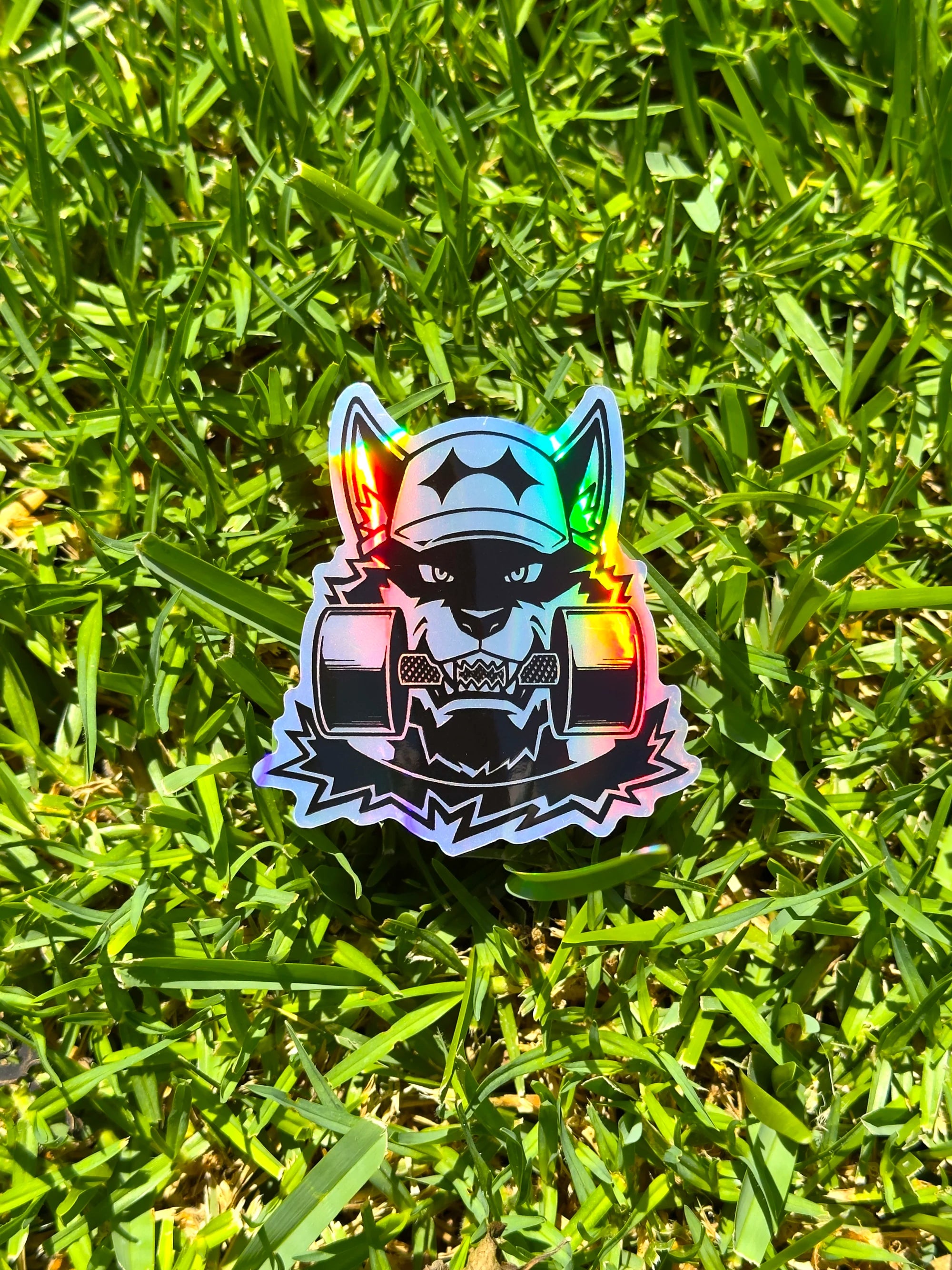 Dumbbell Royce Sticker
