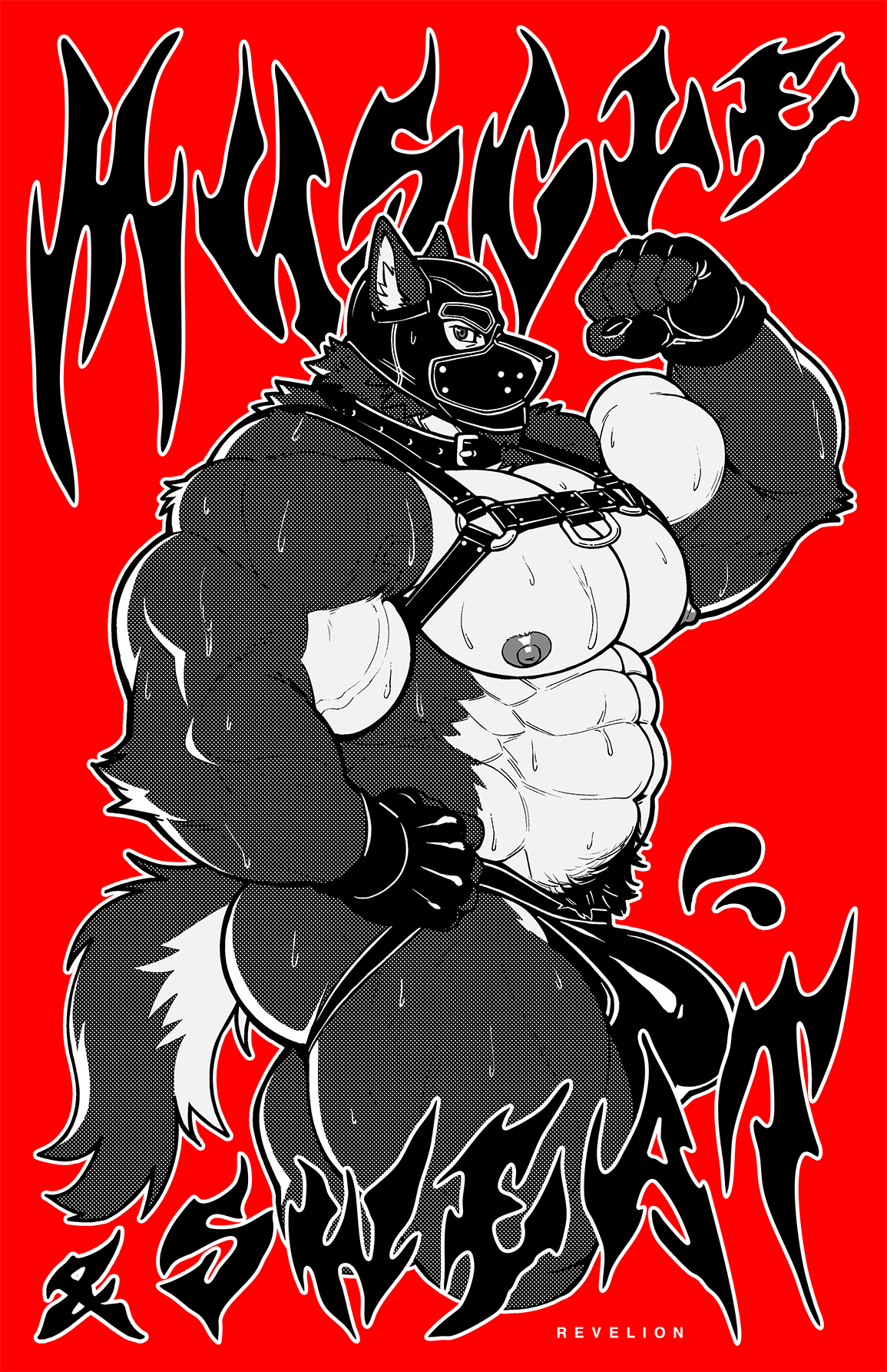 Muscle & Sweat (Remus) Poster