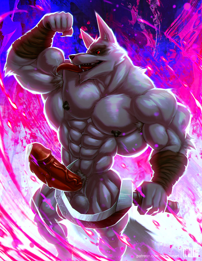 Death Wolf Print